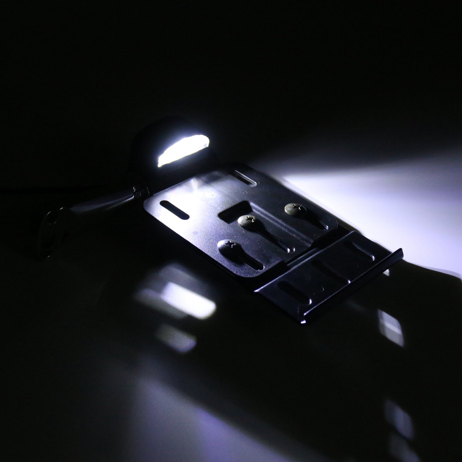 Targa di montaggio laterale a LED per Harley Sportster 1200 XL1200L 06-11 Generico