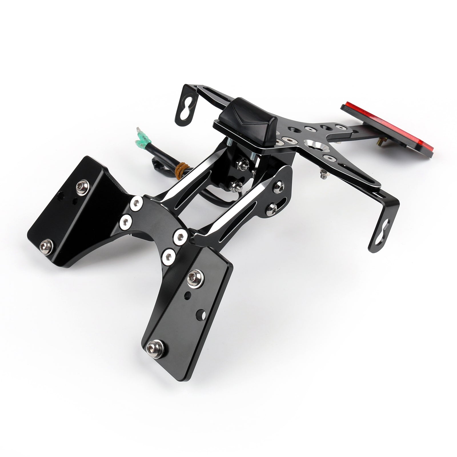 Support de support de montage de plaque 'immatriculation réglable pour 2005-2006 Suzuki GSXR 1000 générique