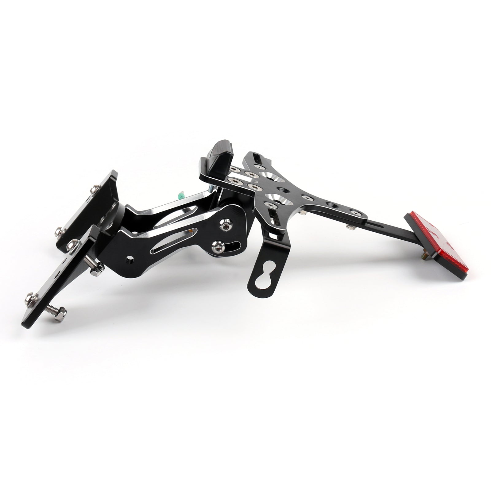 Support de support de montage de plaque 'immatriculation réglable pour 2005-2006 Suzuki GSXR 1000 générique