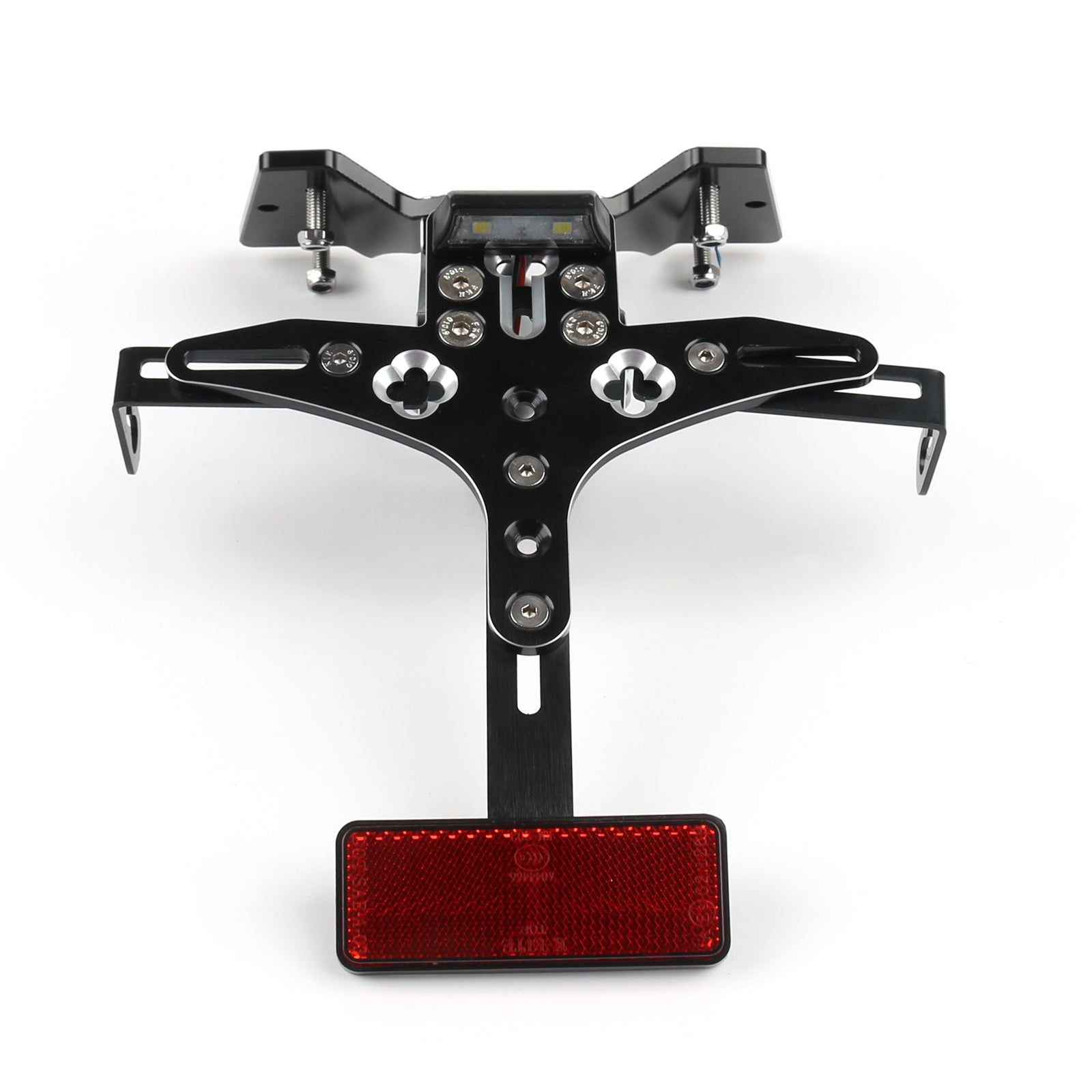 Support de support de montage de plaque 'immatriculation réglable pour 2005-2006 Suzuki GSXR 1000 générique