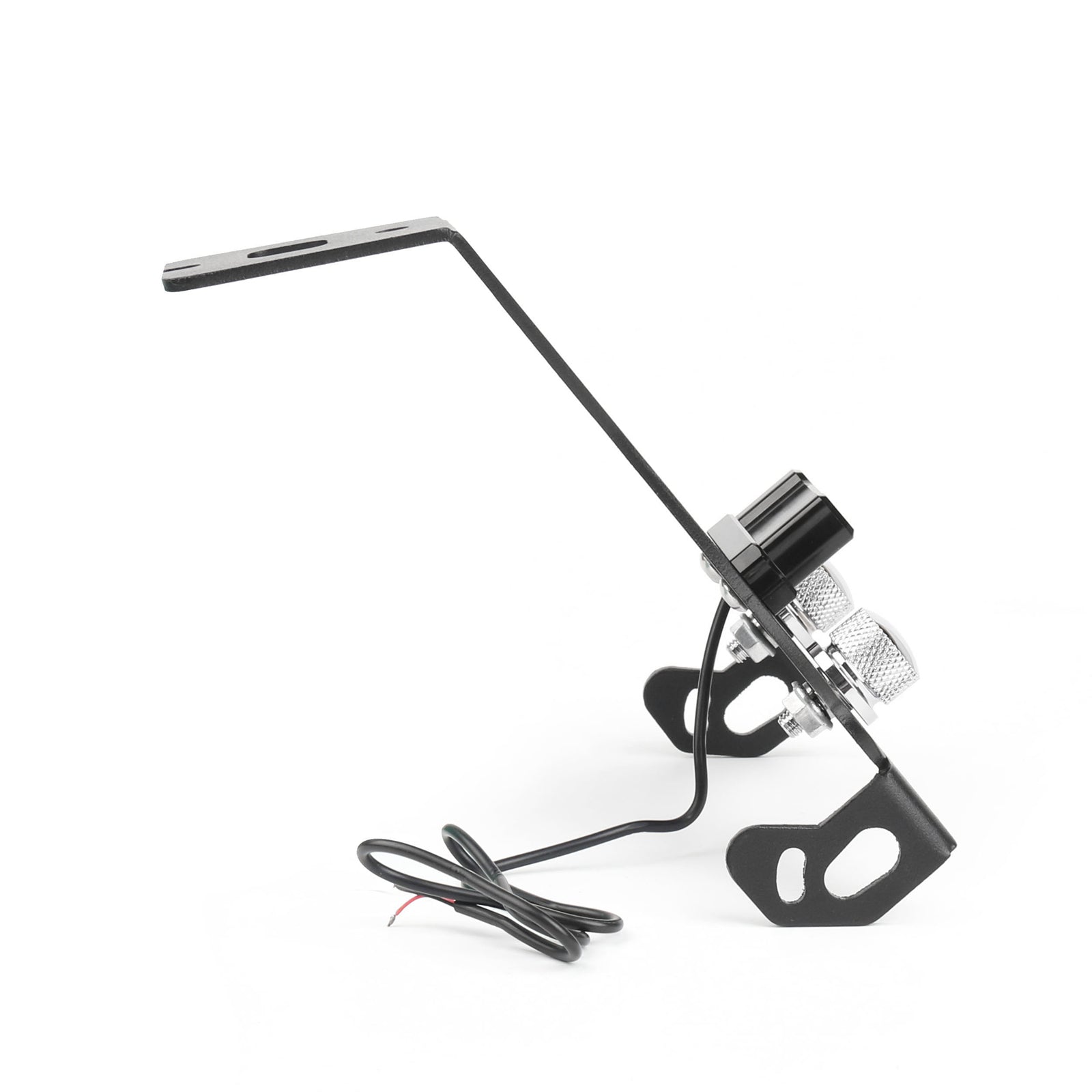 Supporto targa di licenza motociclistica in lega di alluminio nero per Ducati 848/1098 generico