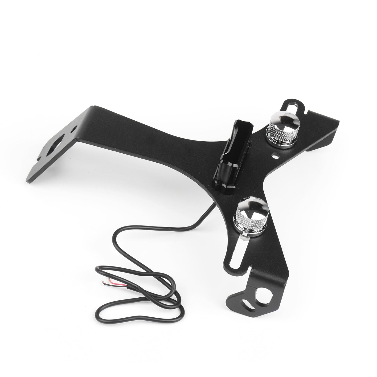 Supporto targa di licenza motociclistica in lega di alluminio nero per Ducati 848/1098 generico