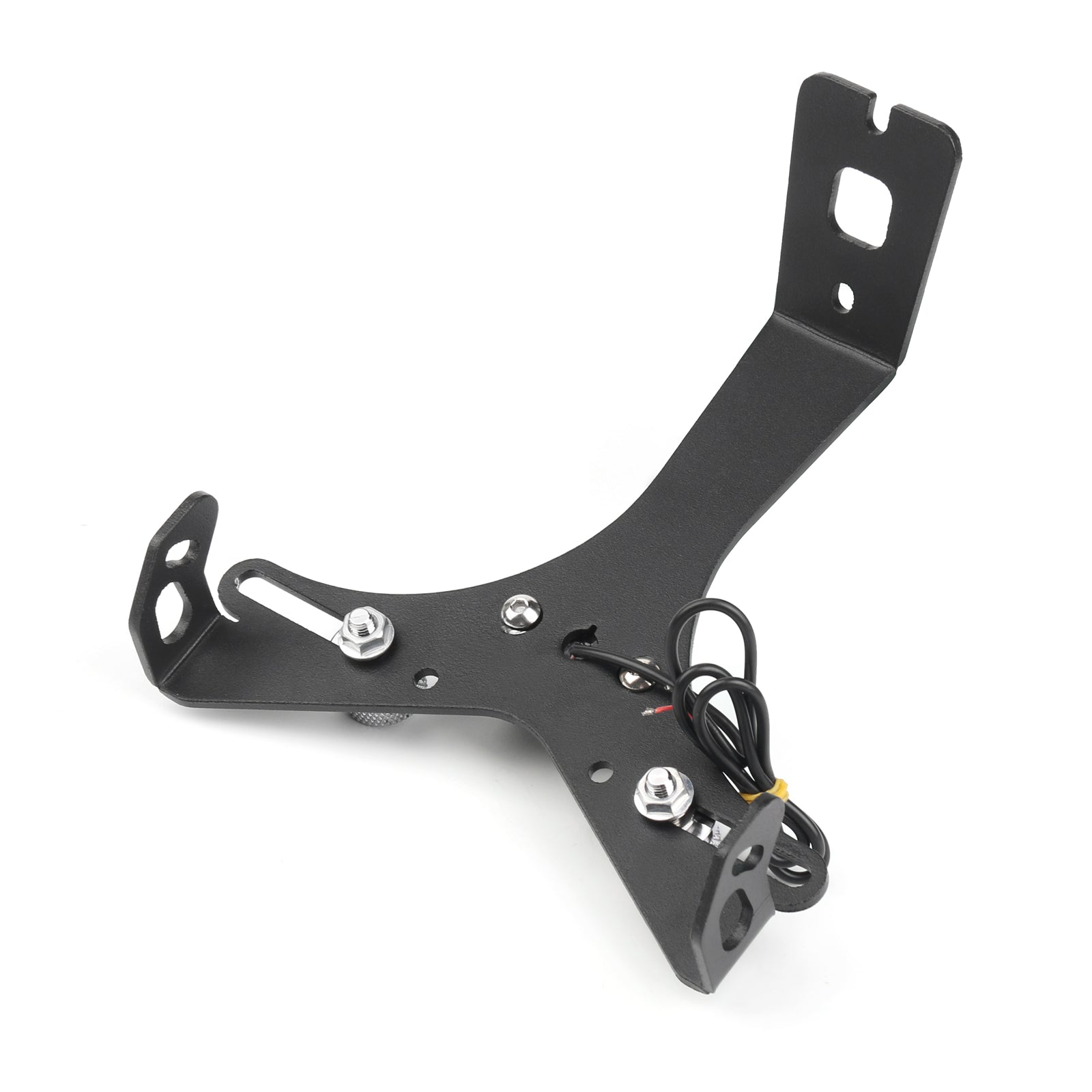 Supporto targa di licenza motociclistica in lega di alluminio nero per Ducati 848/1098 generico