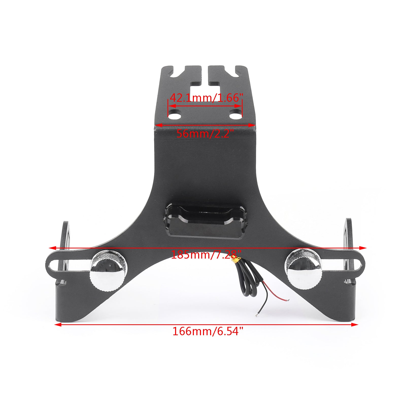 Soporte de matrícula de motocicleta para Kawasaki Z1000 Z 1000 SX 2013-2017 genérico