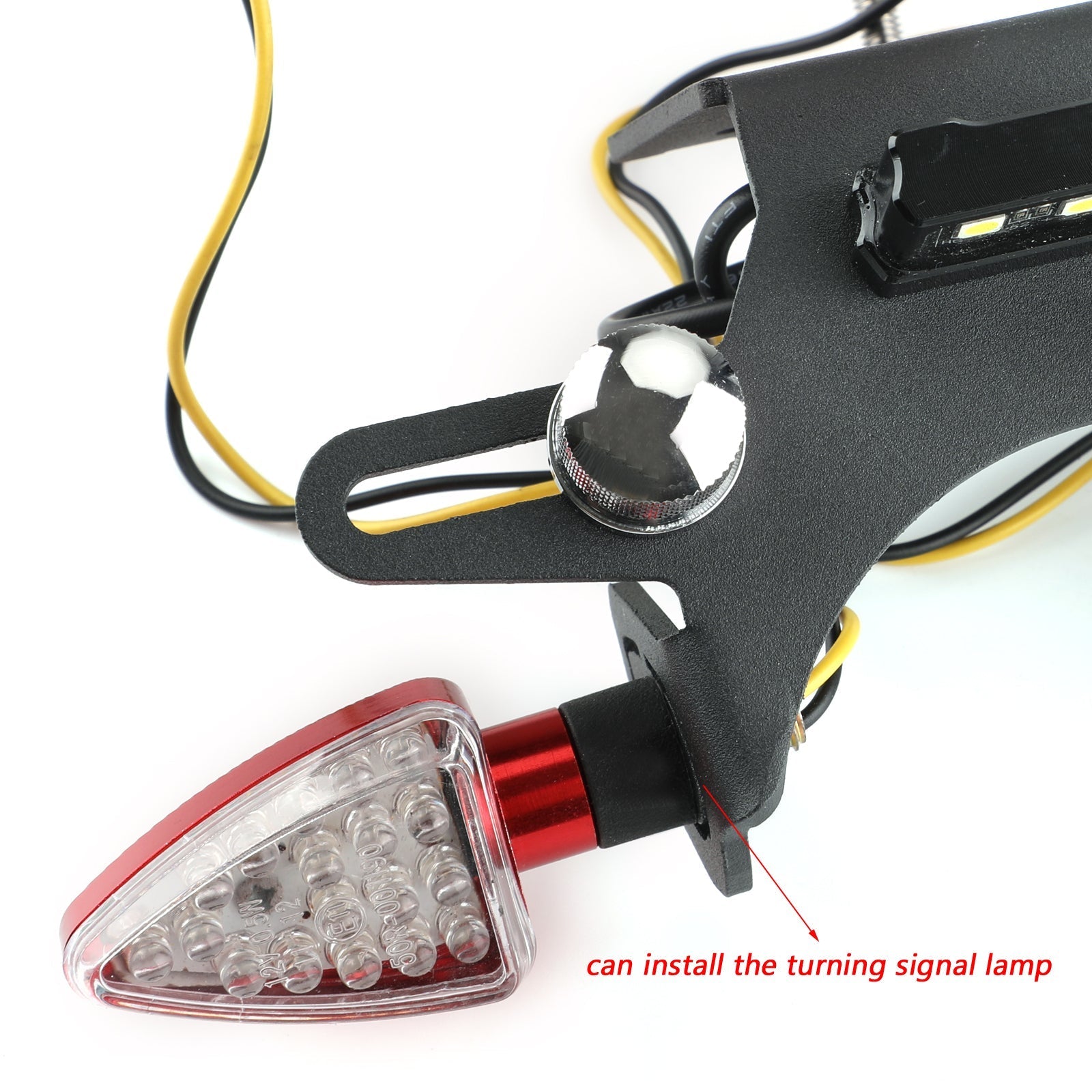 Support de plaque d'immatriculation Fender Eliminator pour Kawasaki Ninja 650 ER-6N ER-6F 12-16 générique