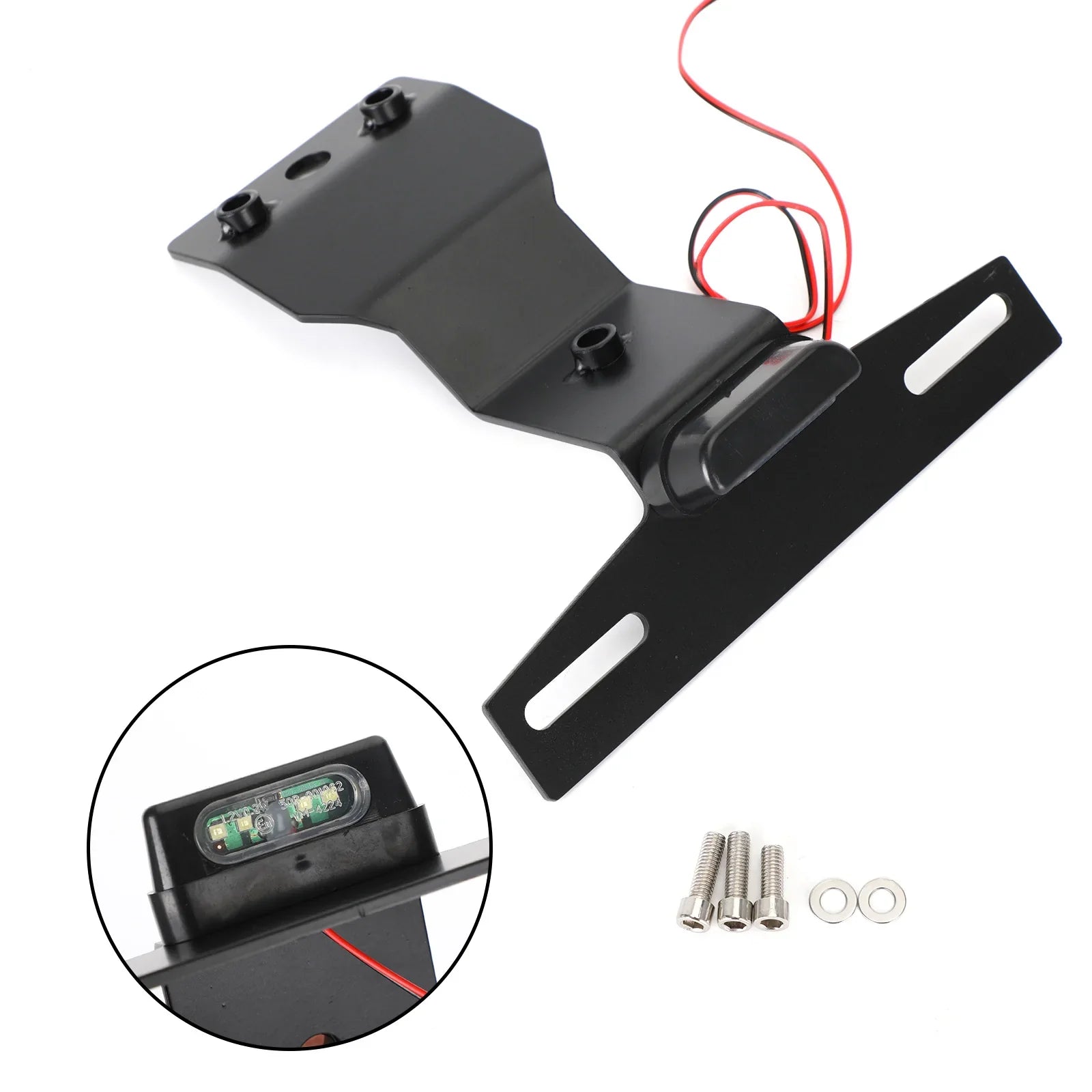 Support de cadre de support de plaque d'immatriculation pour HONDA CRF300L CRF300 Rally 2021-2022 générique