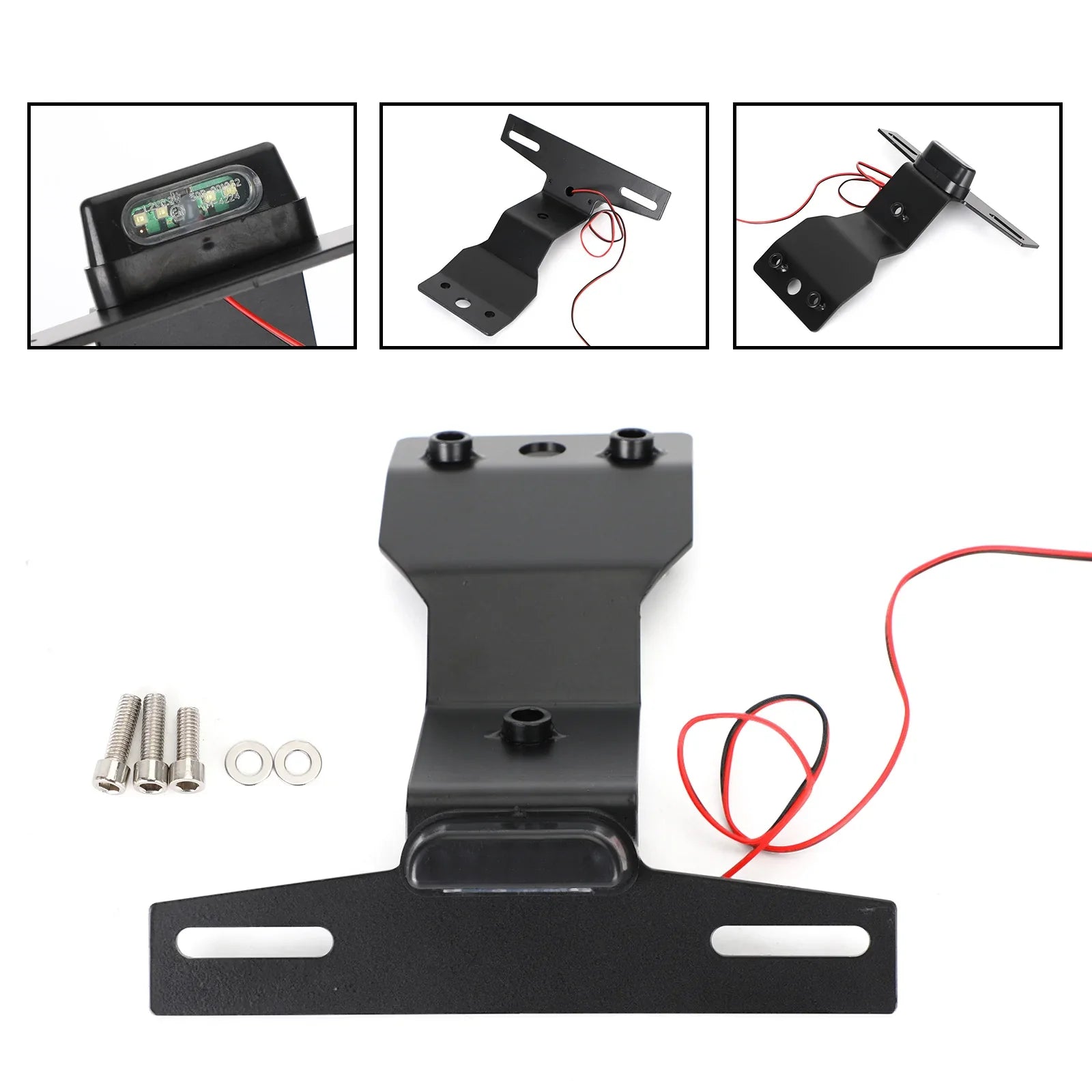 Support de cadre de support de plaque d'immatriculation pour HONDA CRF300L CRF300 Rally 2021-2022 générique