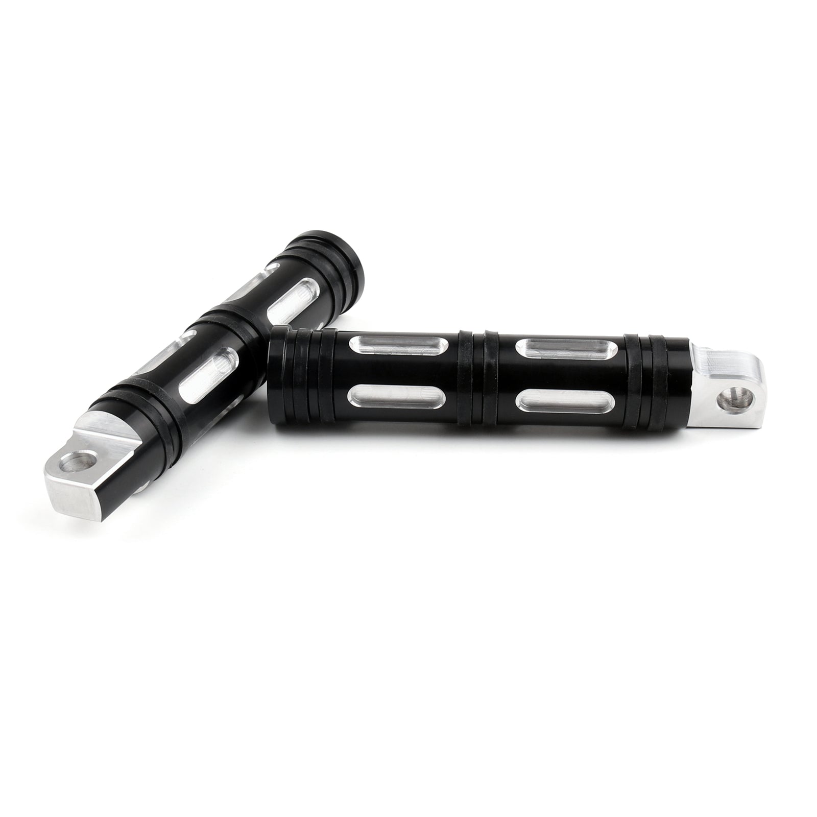 Black Motorcycle Feests Cut CNC za Harley Chopper Touring Sportster Generic