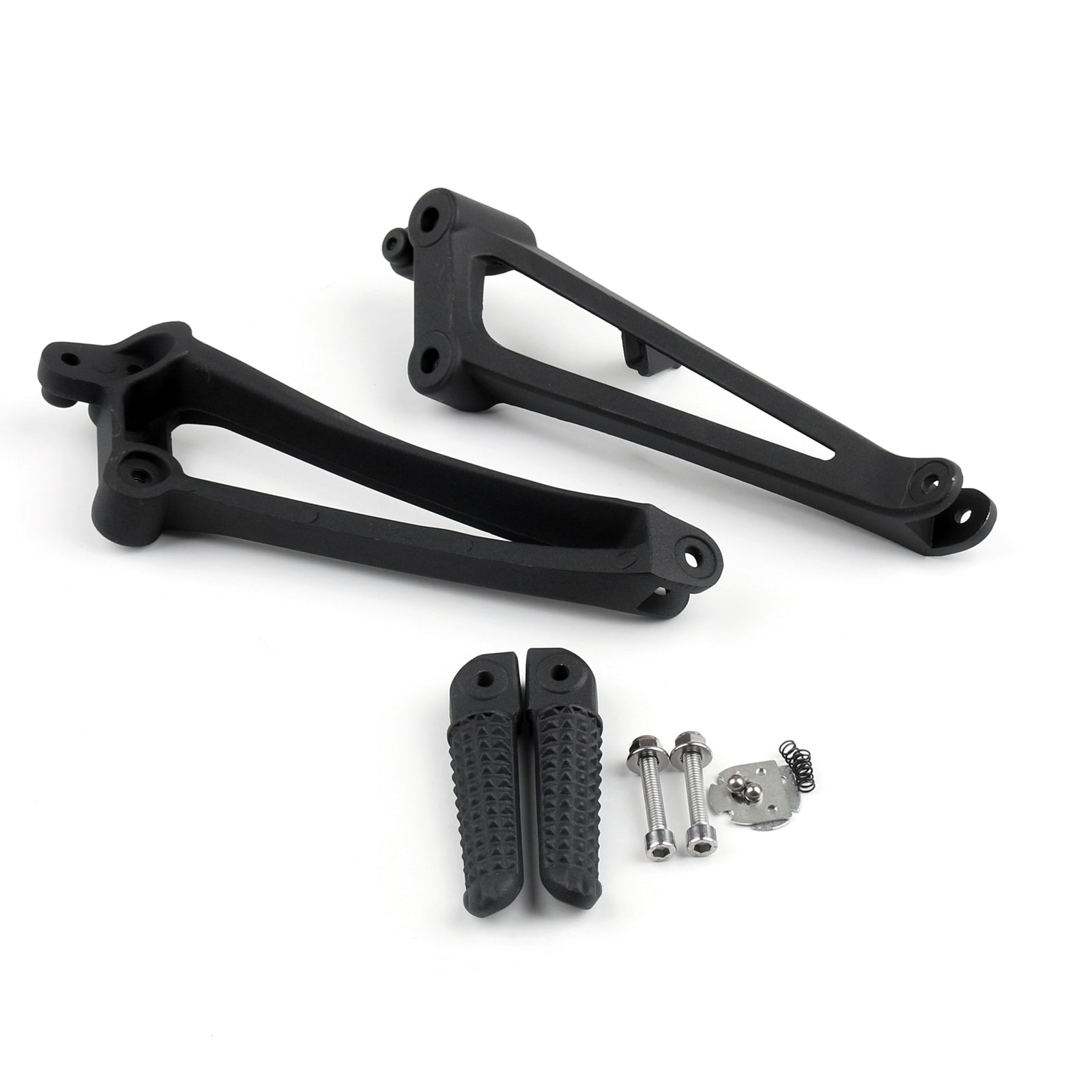 Soportes de reposapiés para reposapiés trasero de pasajero para YAMAHA 2009 2010 2011 YZF R1 genérico
