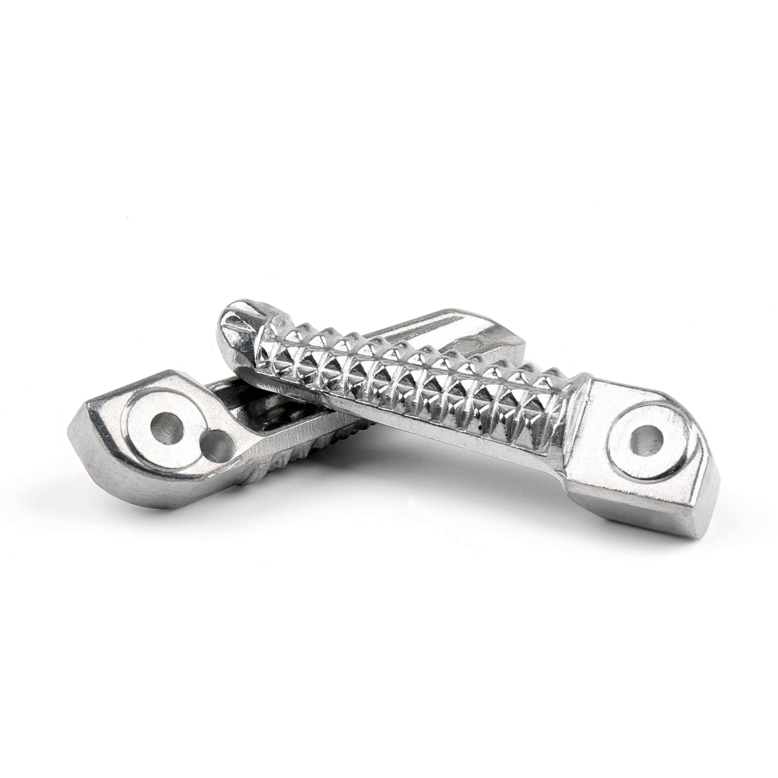 Soportes para reposapiés del reposapiés trasero del pasajero para YAMAHA 2009-2011 YZF R1 Silver Generic