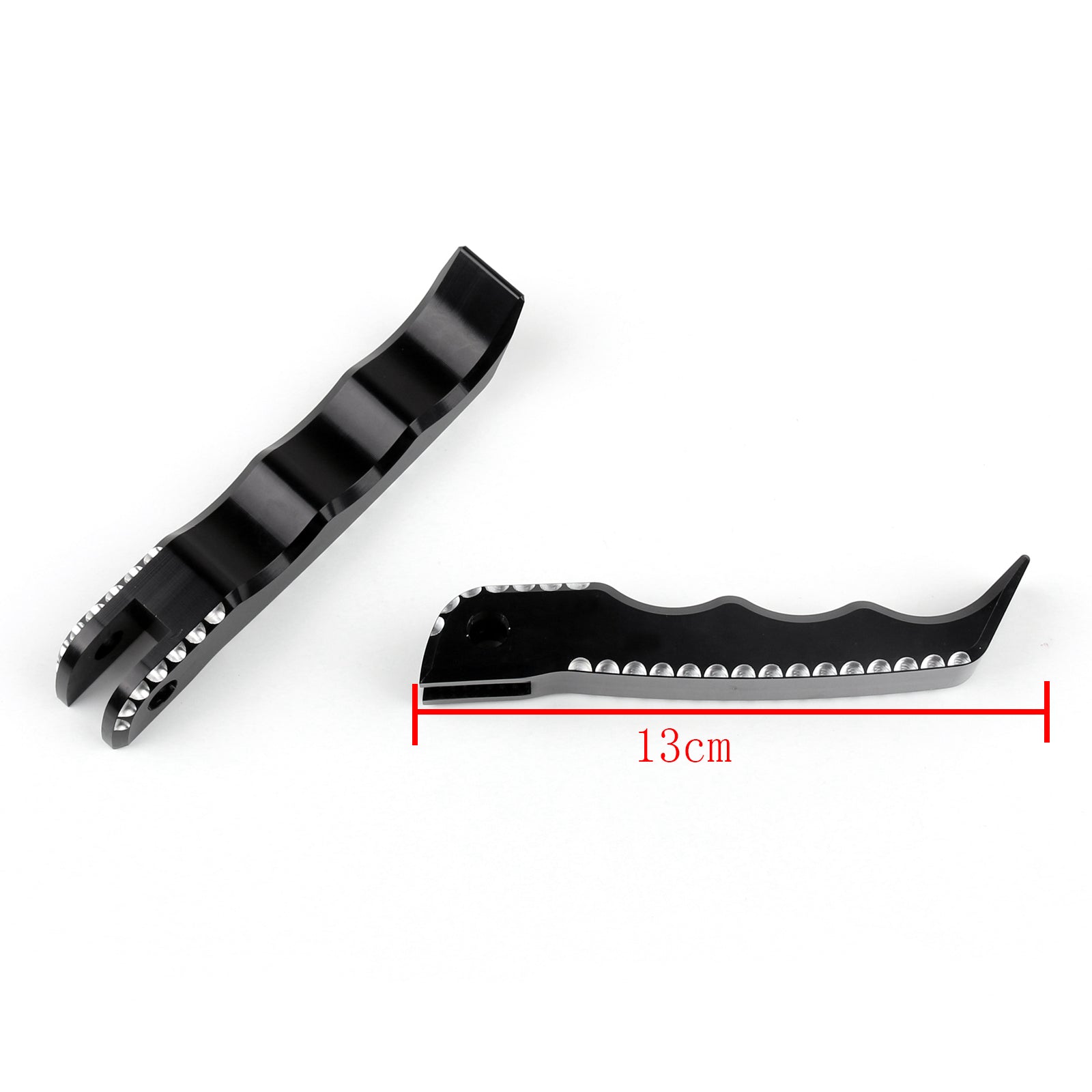 Repose-pieds repose-pieds supports pour Suzuki GSXR 1300 Hayabusa 2008-2015 noir générique