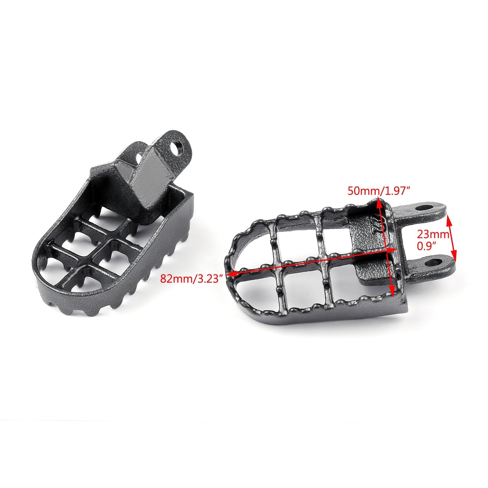 Repose-pieds pour 1994-2007 Kawasaki KLX 250 300R 650 générique