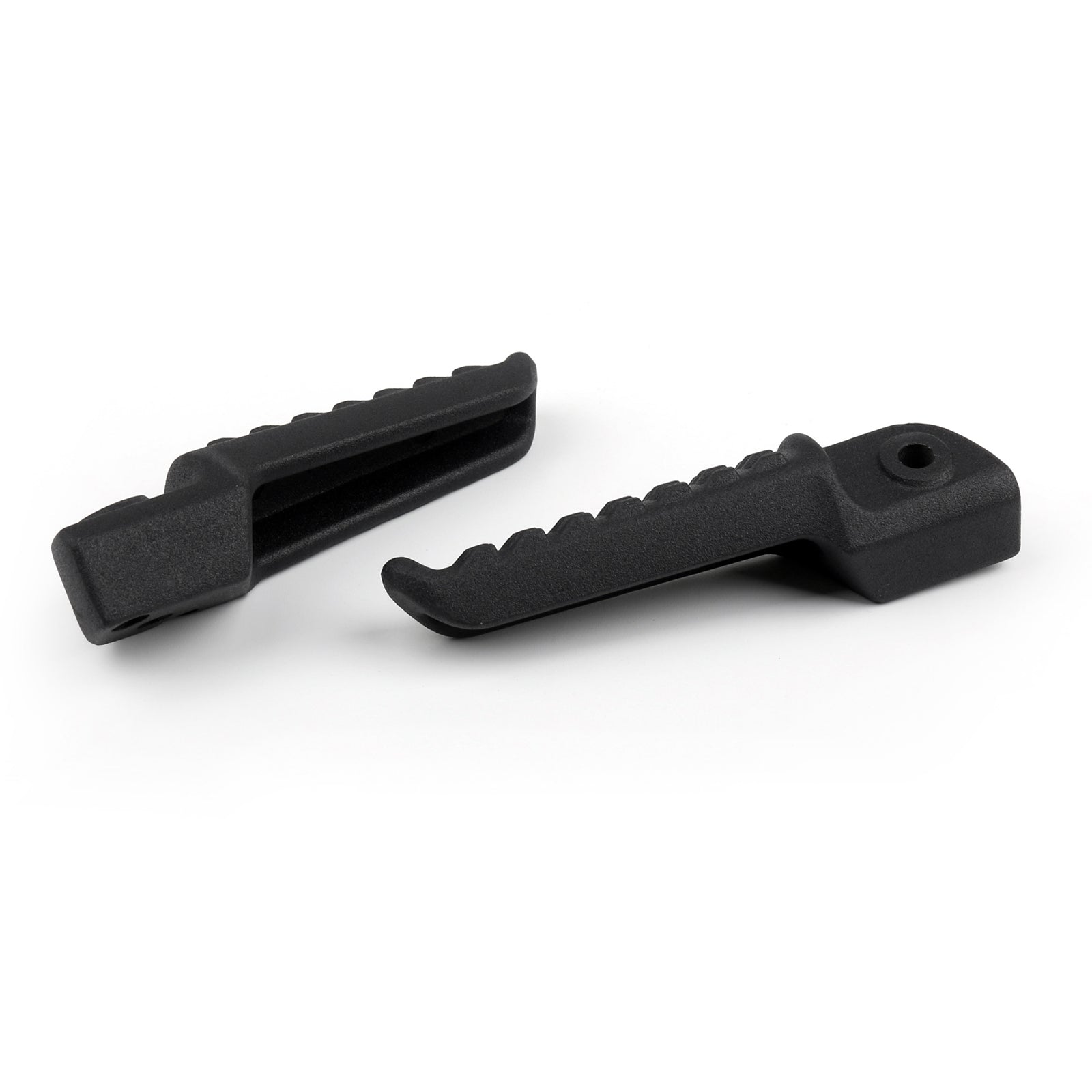 Repose-pieds Arrière Noir Repose-pieds Aluminium Passager Pour Kawasaki ZX6R 03-12 ZX-10R Generic