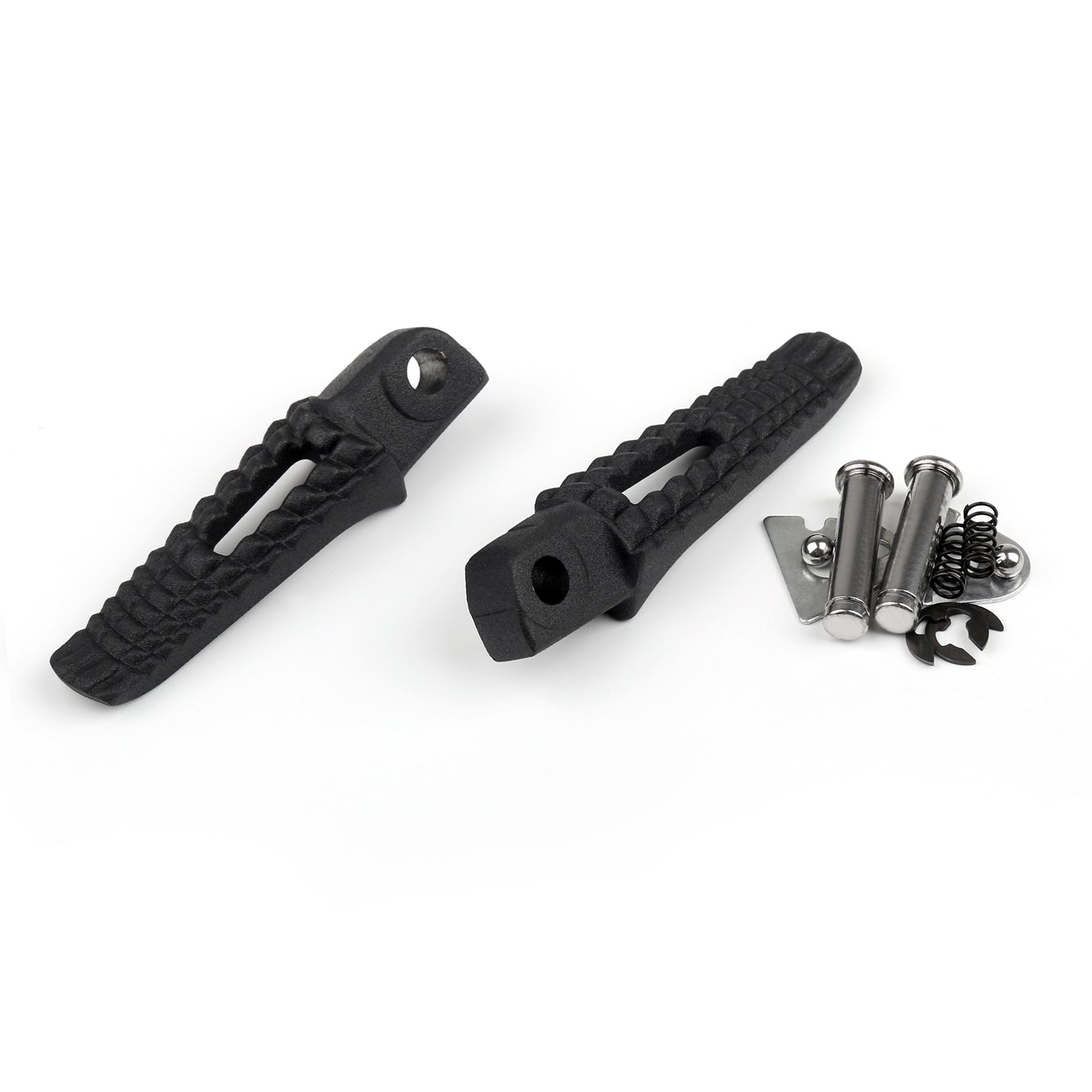 Repose-pieds Arrière Noir Repose-pieds Aluminium Passager Pour Suzuki GSXR 1000 600 750 Generic