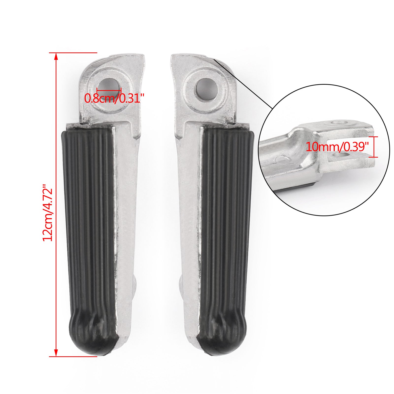 Sprednji nasloni za noge spredaj za Honda CBR 250 400 VFR400 CBR900RR CBR929 CBR954 Generic