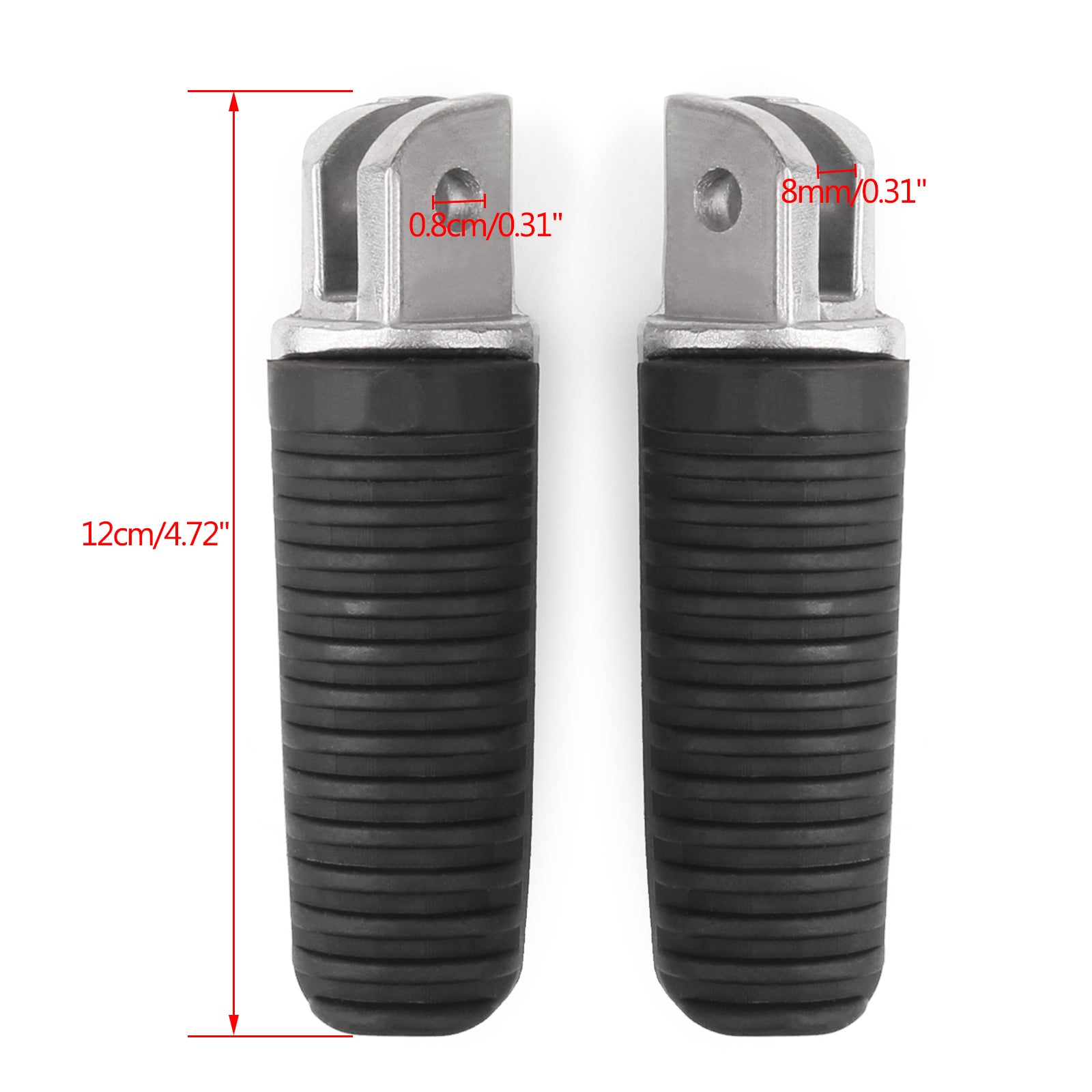 Repose-pieds avant/arrière pour Yamaha FJ1200 FZ1N FZ1S FZ6N FZ8N FZ8S générique