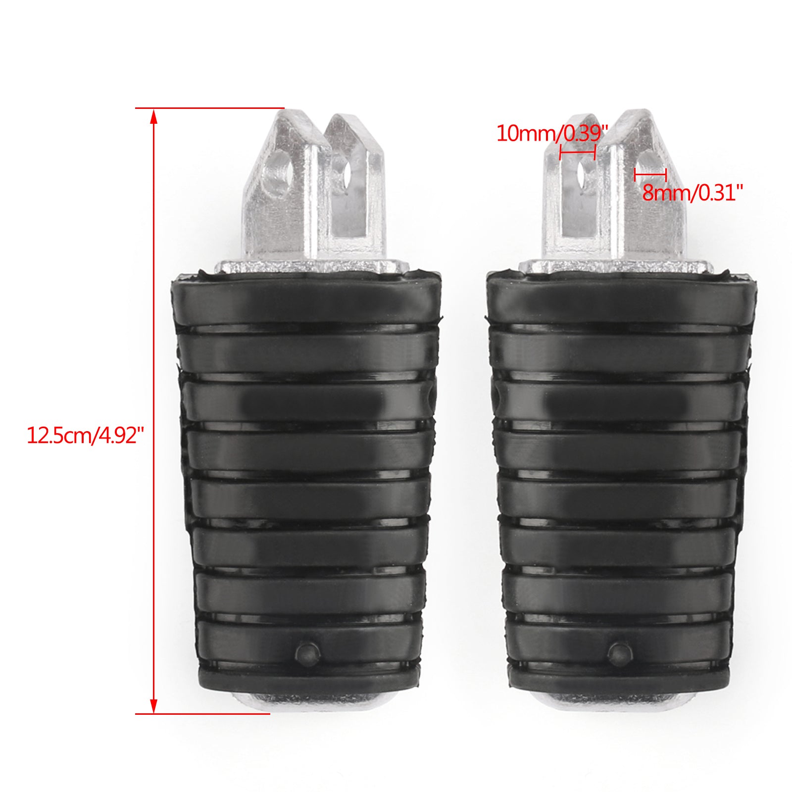 Podnóżki przedniego podnóżka dla Yamaha Virago XV125 97-00 XV250 88-13 XV400 91-94 Generic