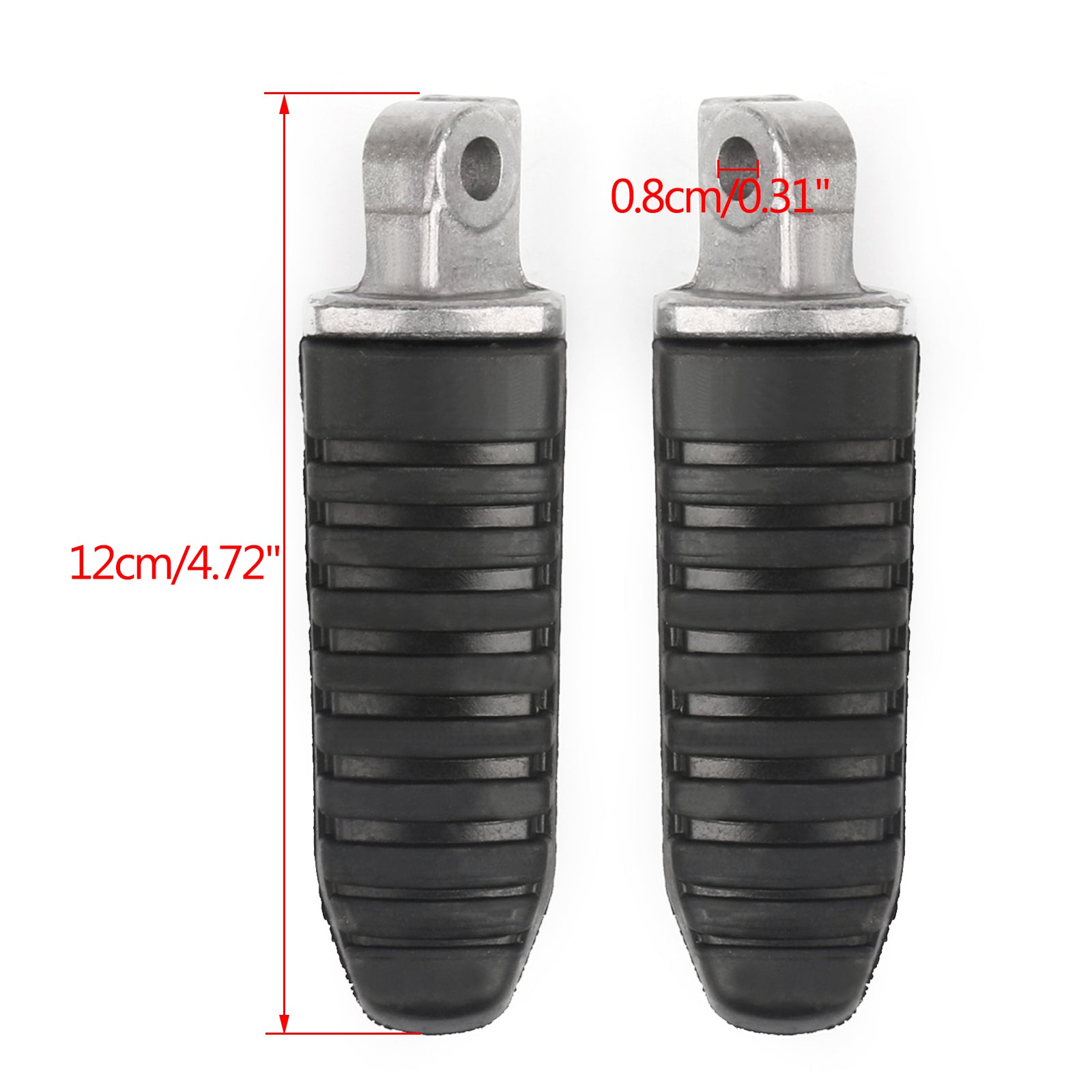 Repose-pieds avant/arrière repose-pieds pour Suzuki V-Strom DL 650 GSX 1300 GSR 600 générique