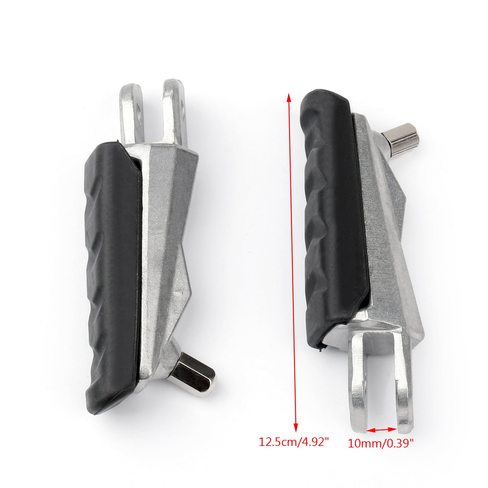 Zet voorpedalen voor BMW F800GT 11-13 F800S 04-08 F800ST 04-12 generiek