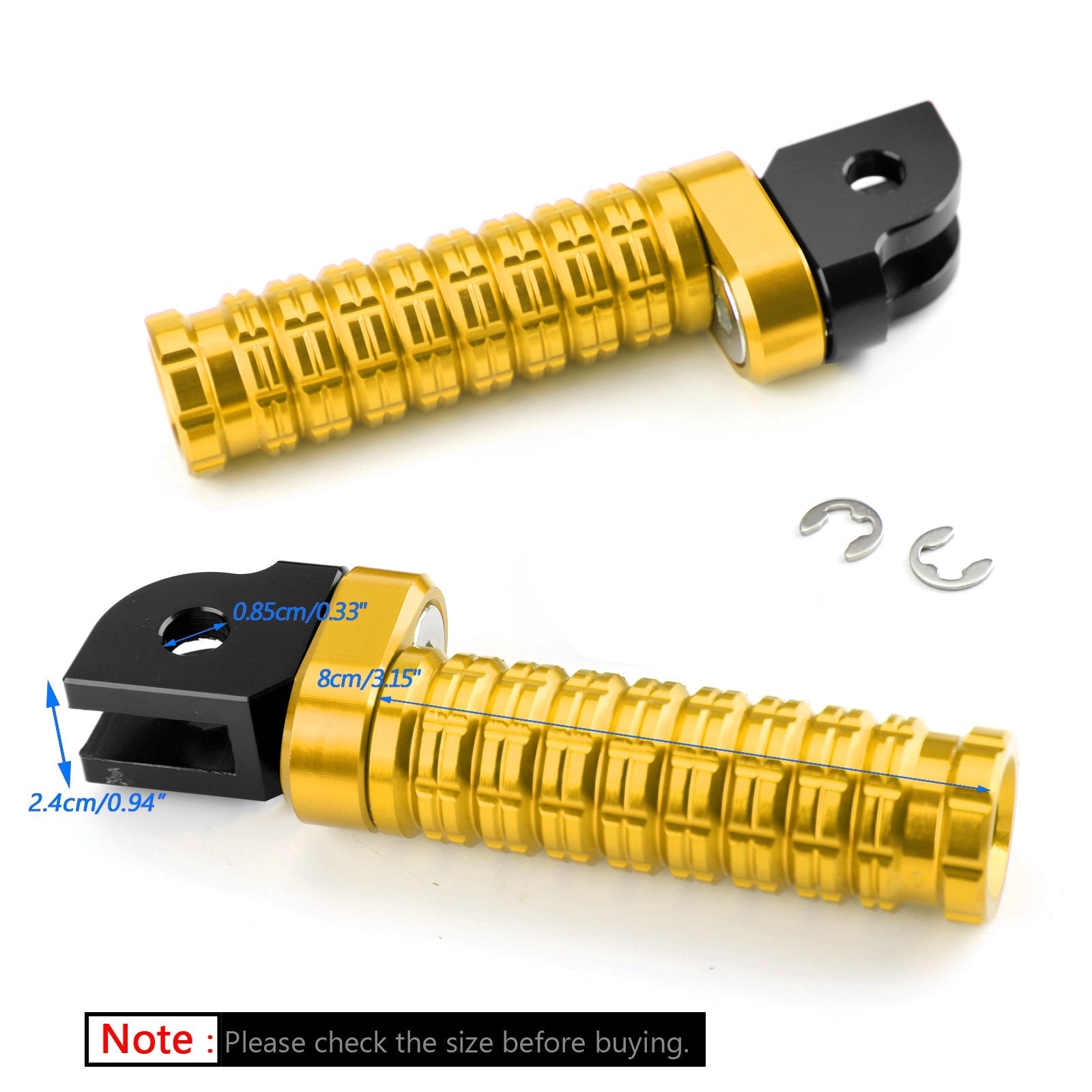 Przedni podnest dla Yamaha MT/FZ07 MT/FZ09 FZ-6 dla Yamaha YZF R3 R6 R25 R1 R1 Generic