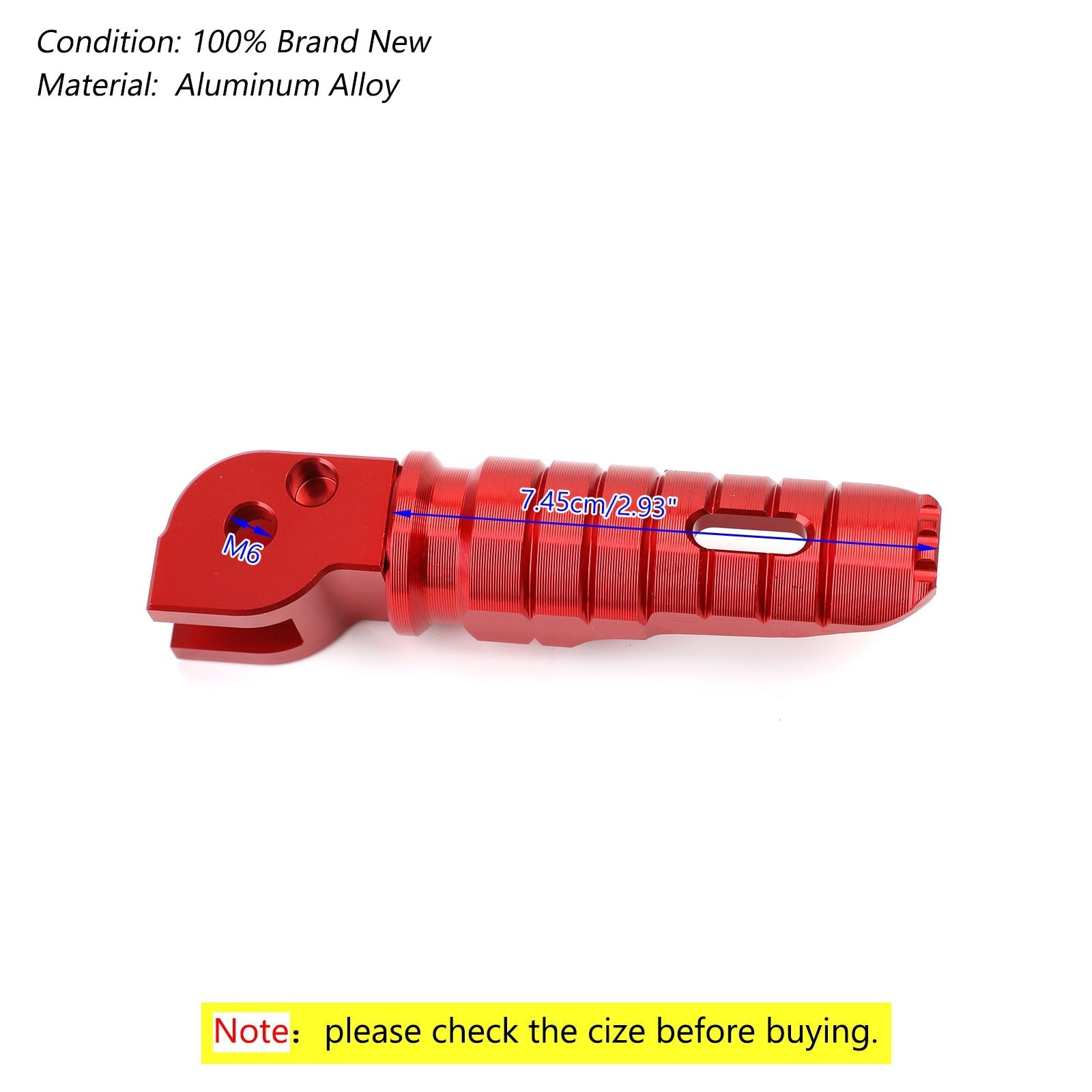 Repose-pieds arrière passager repose-pieds pour DUCATI 696 08-14 796 11-14 M1100 09-13 générique