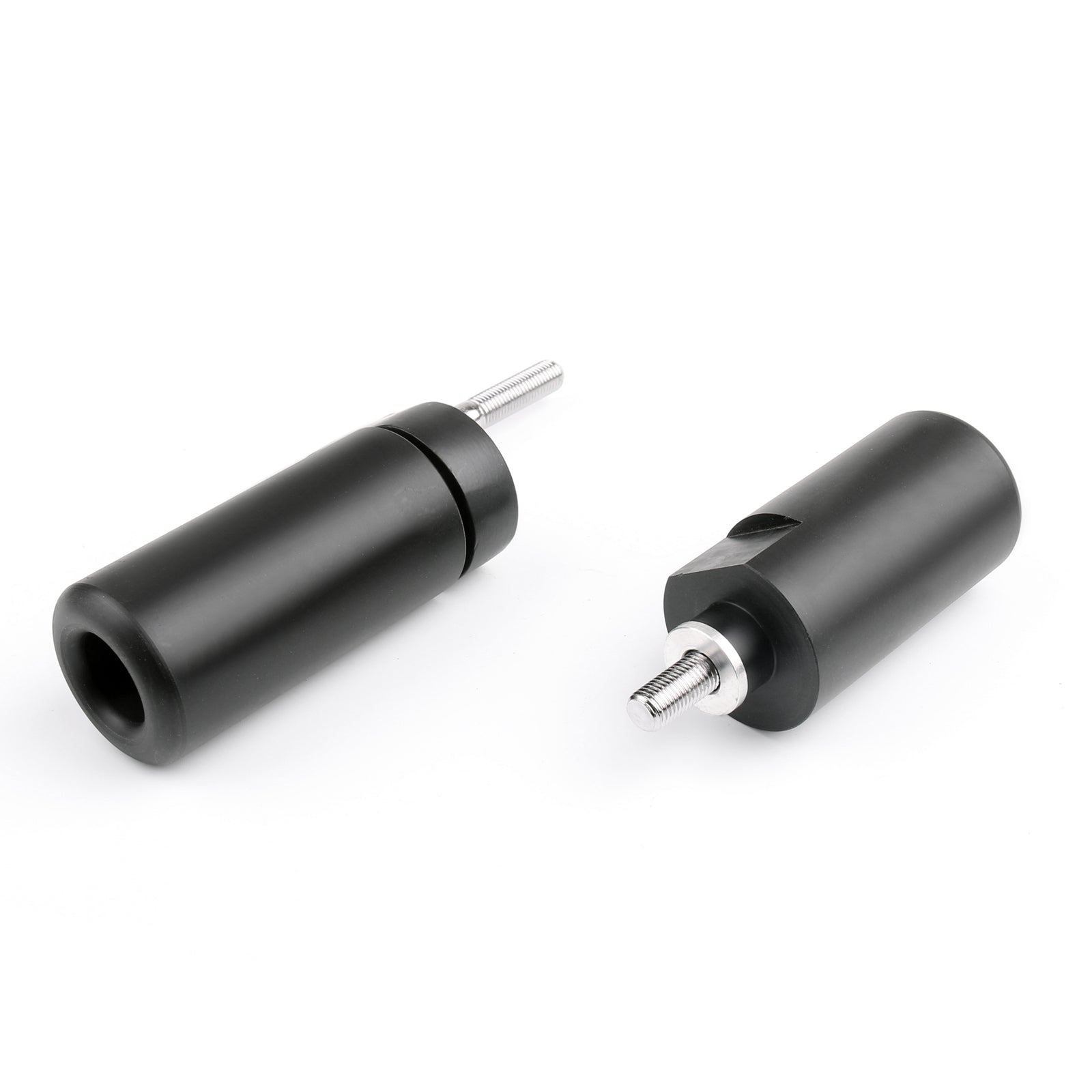 Yamaha YZF R6 2008-2009 kehyksen liukusäätimet törmäyssuoja ei leikkaa mustaa