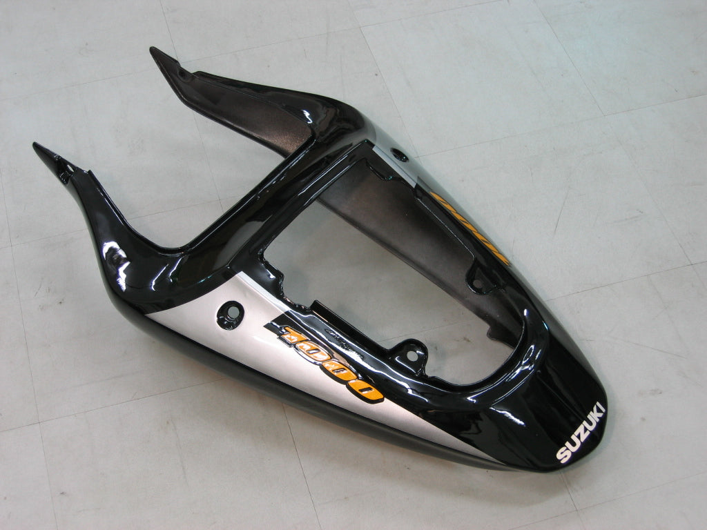 Amotopart stroomlijnkappen 2000-2002 Suzuki GSXR 1000 zilver en zwart generiek