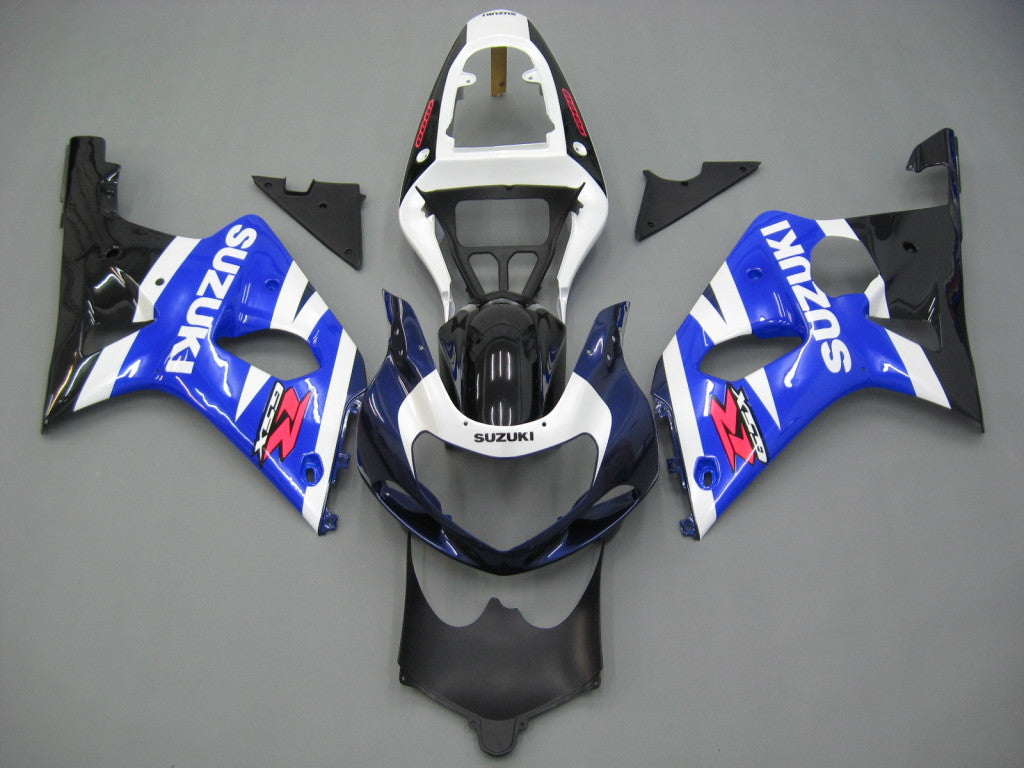 Carénages Amotopart 2000-2002 Suzuki GSXR 1000 Bleu Blanc Noir GSXR Generico
