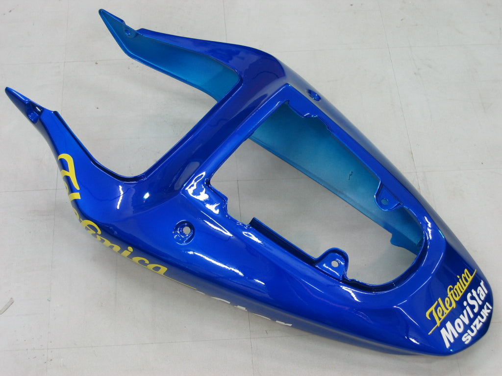 Carénages Amotopart 2000-2002 Suzuki GSXR 1000 Bleu Movistar Generic