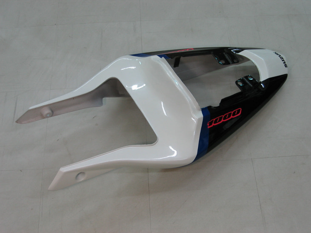 Amotopart Carénages 2003-2004 Suzuki GSXR 1000 Blanc & Bleu GSXR Generic