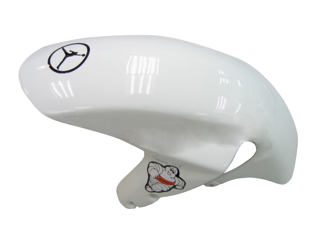 Carenados Amotopart 2003-2004 Suzuki GSXR 1000 Blanco y Azul Jordan Genérico