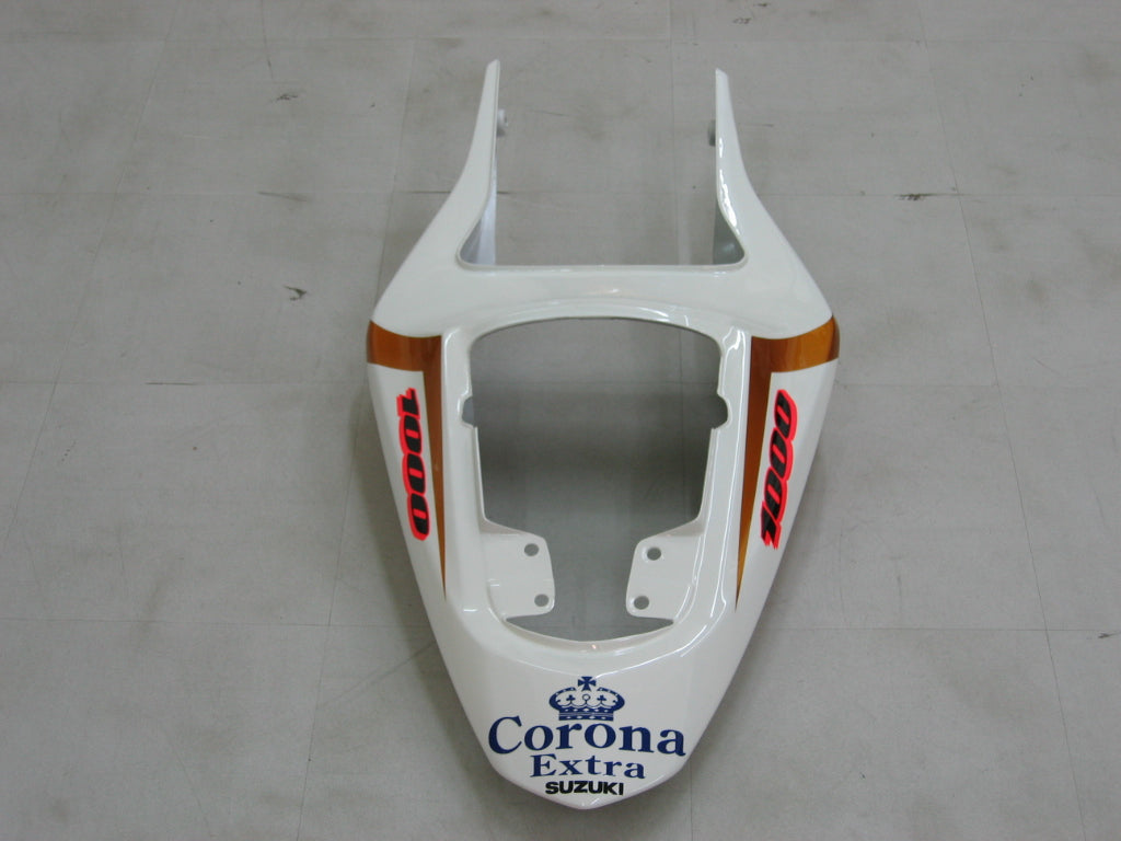 Carenados Amotopart 2003-2004 Suzuki GSXR 1000 Amarillo y Blanco Corona Genérico