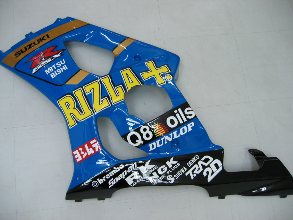 Carene Amotopart 2003-2004 Suzuki GSXR 1000 Blu Rizla Generico