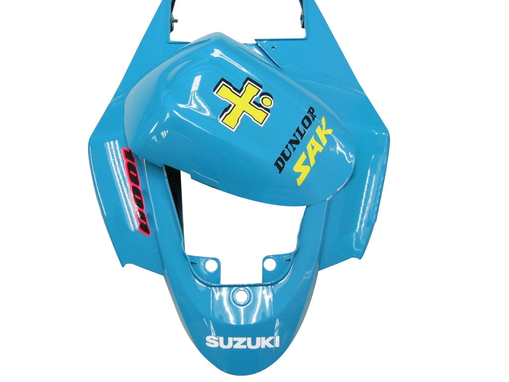 Carenados Amotopart 2005-2006 Suzuki GSXR 1000 Azul Negro Rizla Genérico