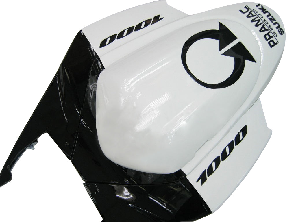 Owiewki Amotopart 2005-2006 Suzuki GSXR 1000 Biało-Czarny Pramac Generic