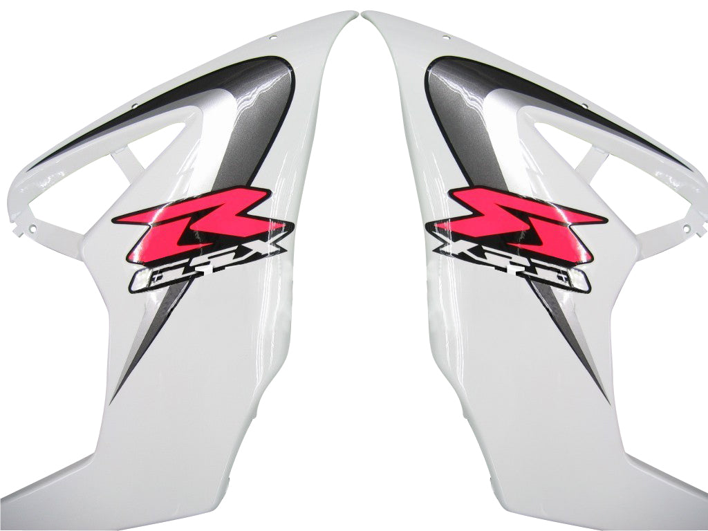 Carénages Amotopart 2005-2006 Suzuki GSXR 1000 Blanc & Argent GSXR Generic