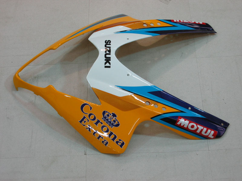 Carenados Amotopart 2005-2006 Suzuki GSXR 1000 Azul Amarillo Alstare Corona Genérico