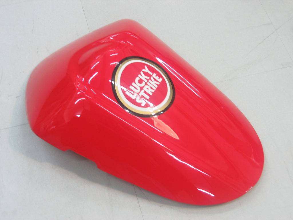 Carenados Amotopart 2005-2006 Suzuki GSXR 1000 Blanco y Rojo Lucky Strike Genérico
