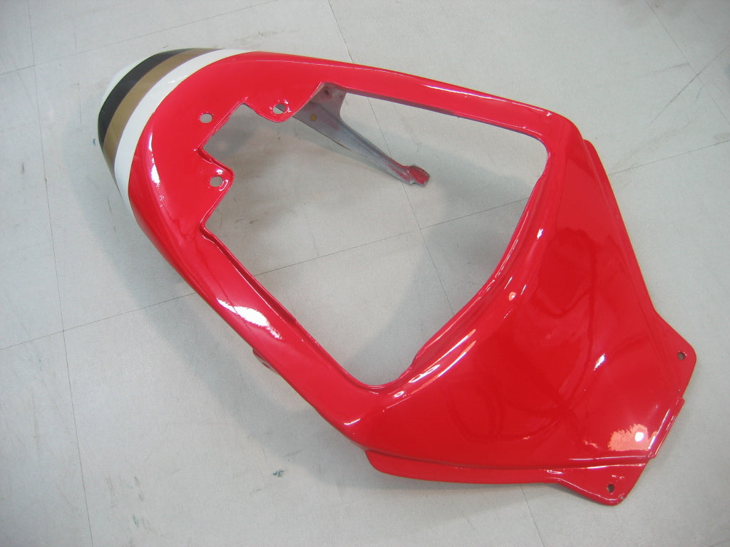 Carenados Amotopart 2005-2006 Suzuki GSXR 1000 Blanco y Rojo Lucky Strike Genérico