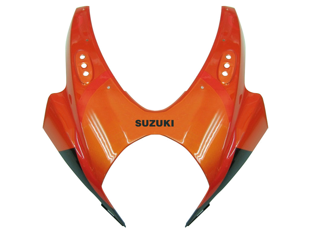 Amotopart stroomlijnkappen 2007-2008 Suzuki GSXR 1000 metallic oranje en zwart Jordan Generic