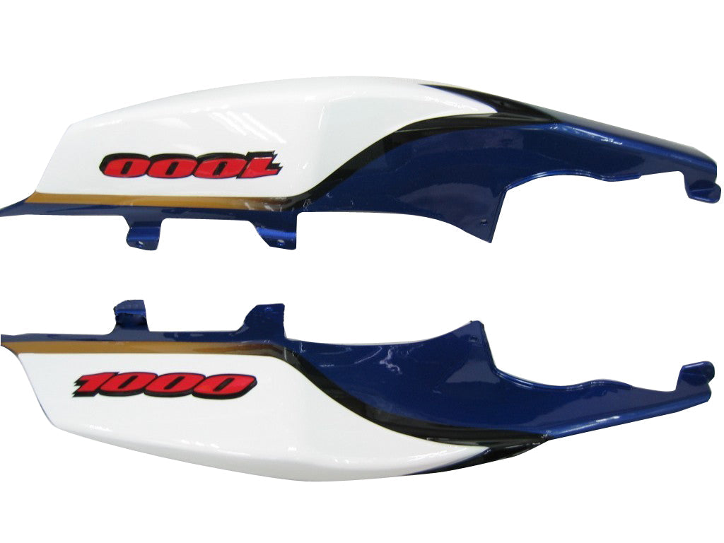 Amotopart stroomlijnkappen 2007-2008 Suzuki GSXR 1000 Wit Blauw Alstare Corona Generiek