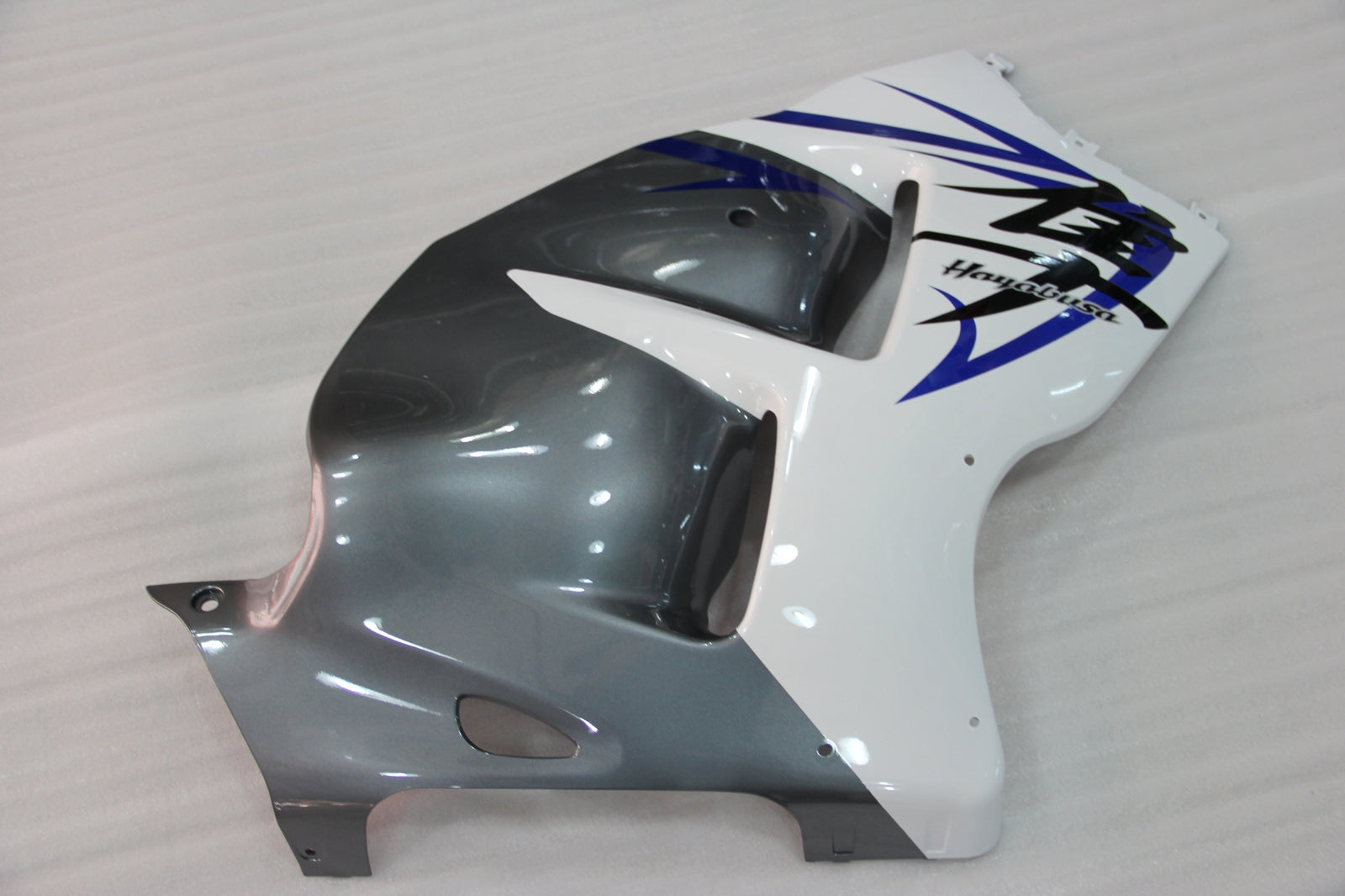 Amotopart Stroomlijnkappen 2008-2020 Suzuki GSX 1300 Hayabusa Wit Grijs Blauw Generiek