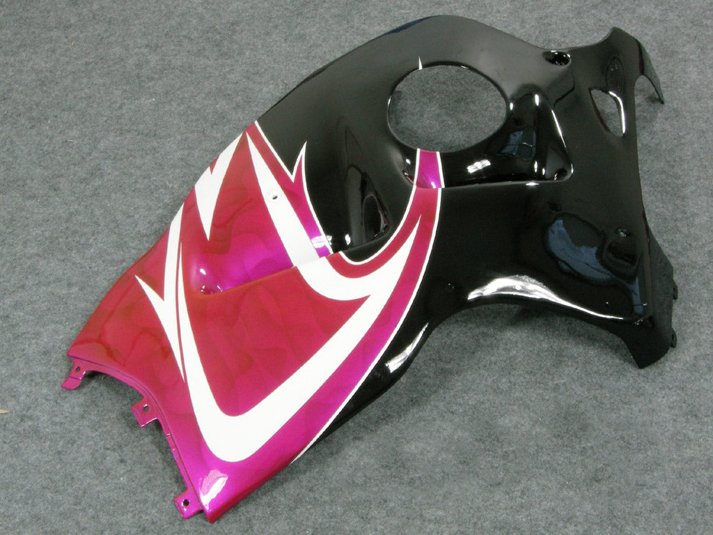Amotopart stroomlijnkappen 1999-2007 Suzuki GSX1300 Hayabusa rood en roze Hayabusa generiek