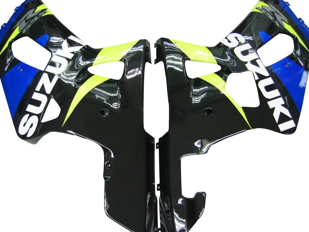 Amotopart Carénages 2001-2003 Suzuki GSXR 600 Bleu & Noir GSXR Generico