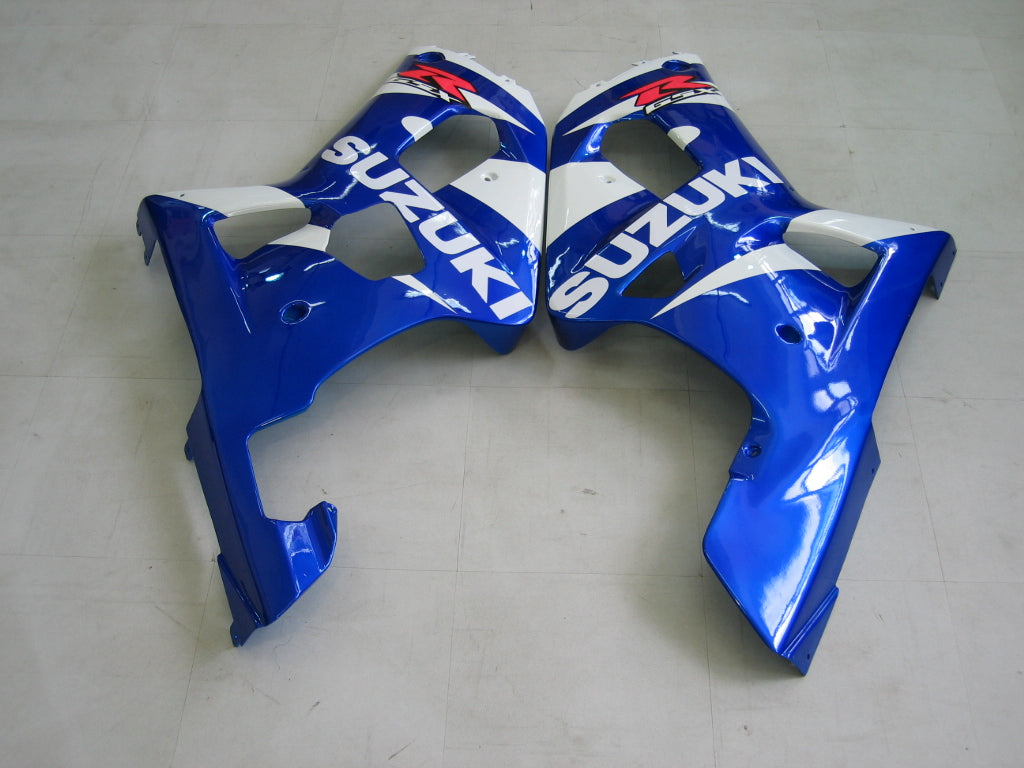 Amotopart Carénages 2001-2003 Suzuki GSXR 600 Bleu Blanc GSXR Generic