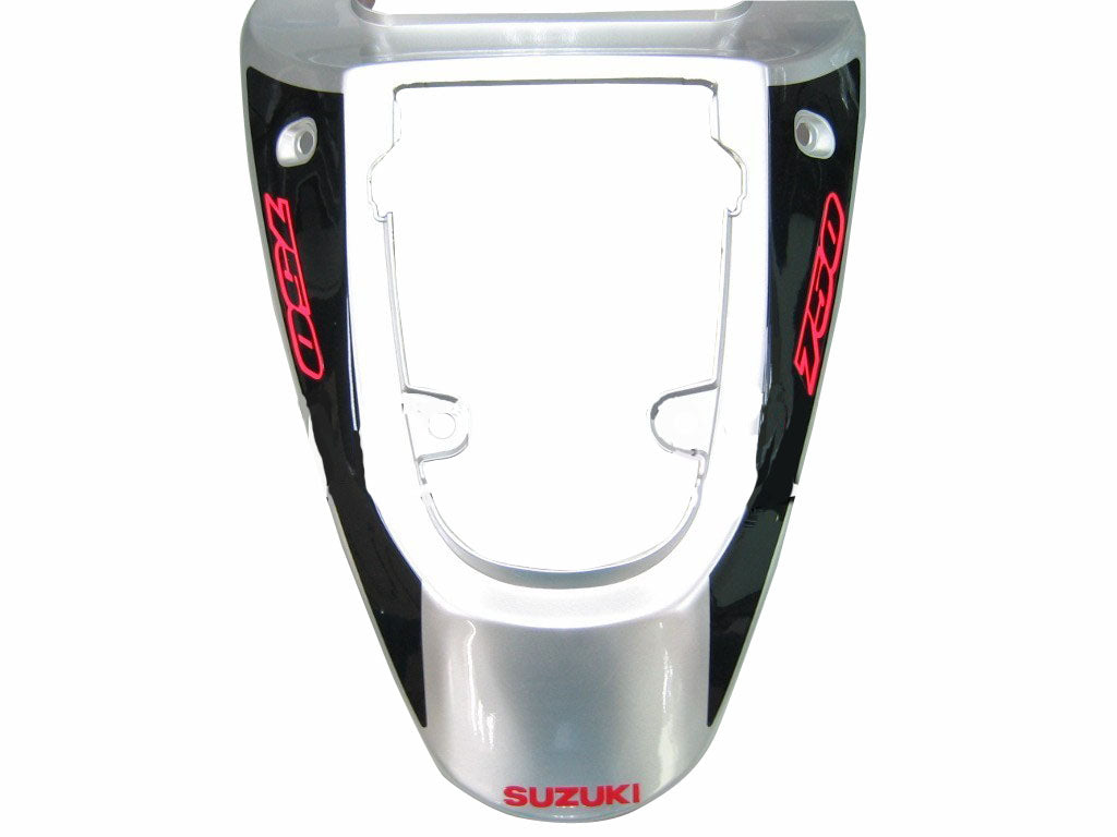 Amotopart stroomlijnkappen 2001-2003 Suzuki GSXR 600 rood en zilver GSXR generiek