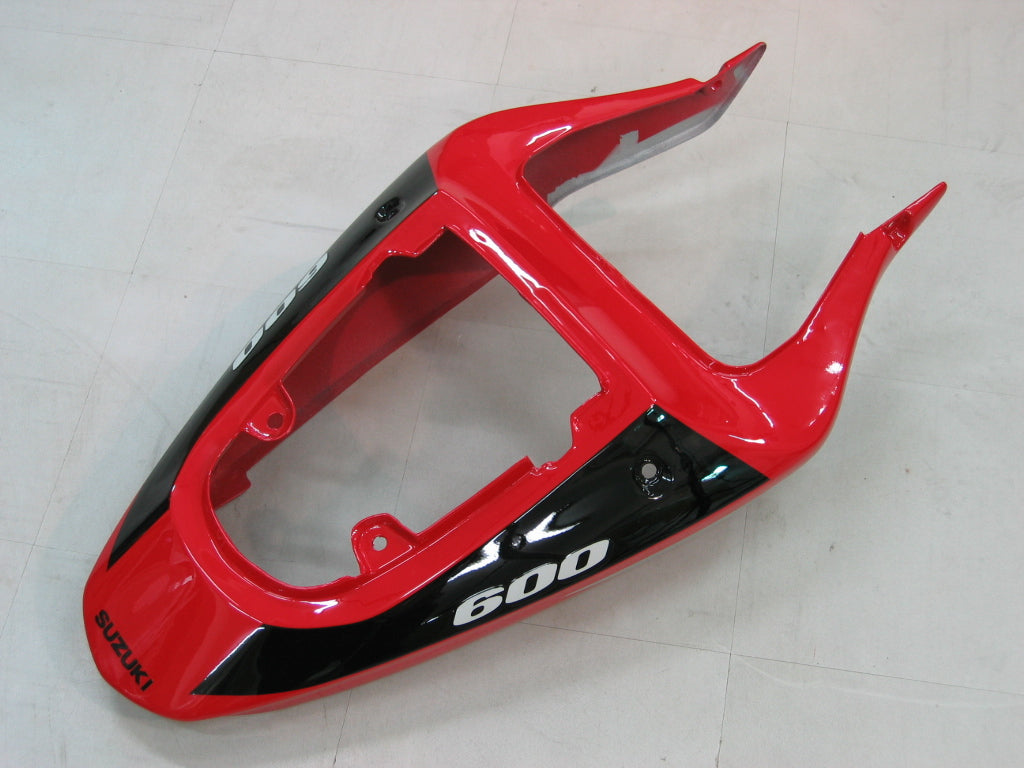 Carenados Amotopart 2001-2003 Suzuki GSXR 600 Plata Rojo Negro GSXR Genérico