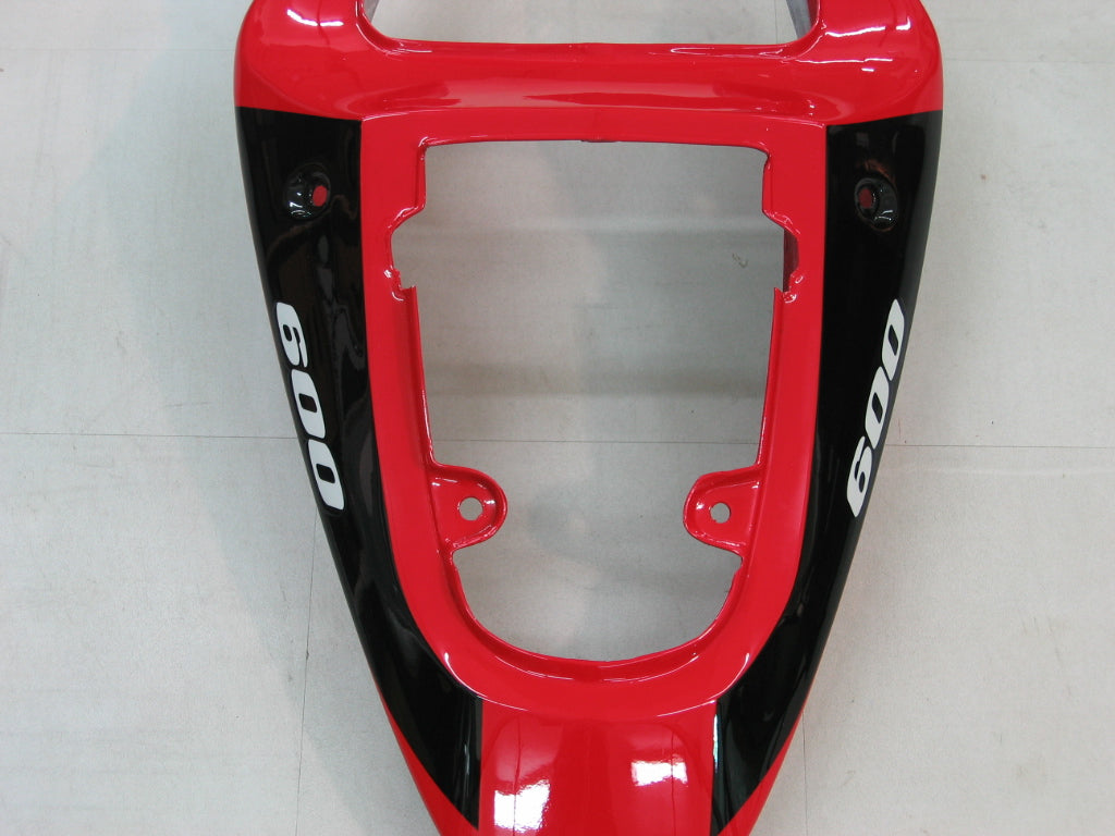 Carenados Amotopart 2001-2003 Suzuki GSXR 600 Plata Rojo Negro GSXR Genérico