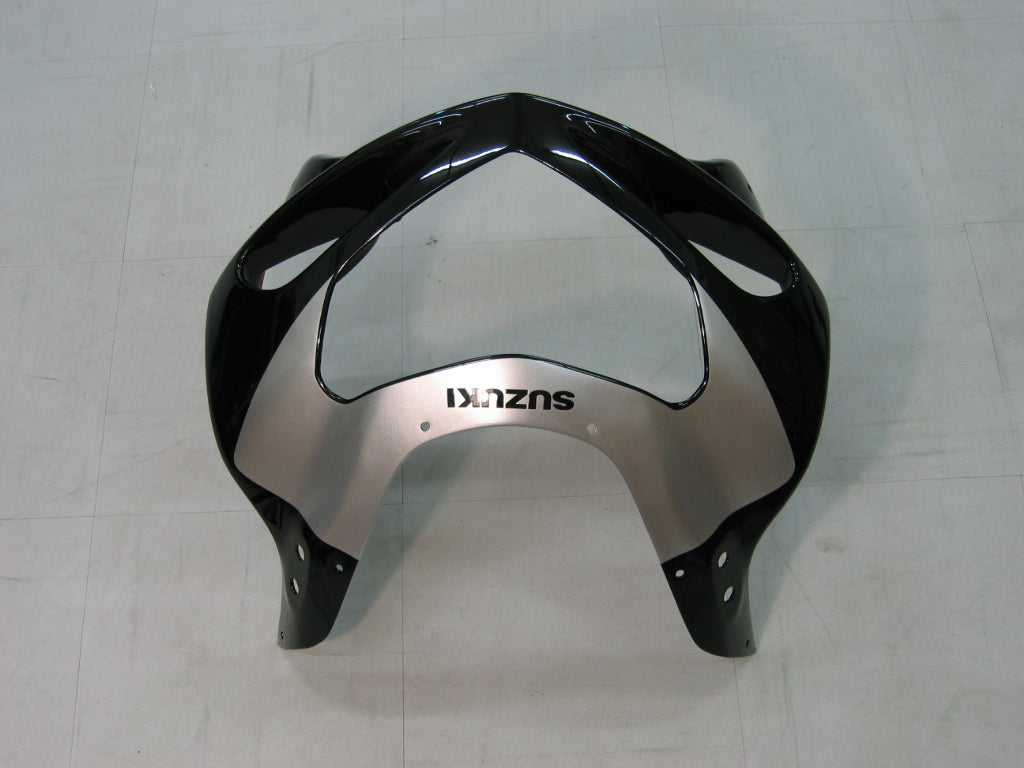 Carenados Amotopart 2001-2003 Suzuki GSXR 600 Plata Rojo Negro GSXR Genérico