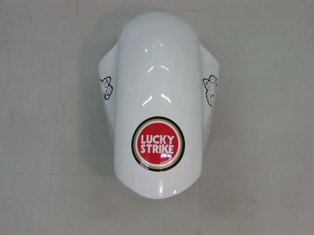 Amotopart Carénages 2004-2005 Suzuki GSXR 600 750 Blanc & Rouge Lucky Strike Generic